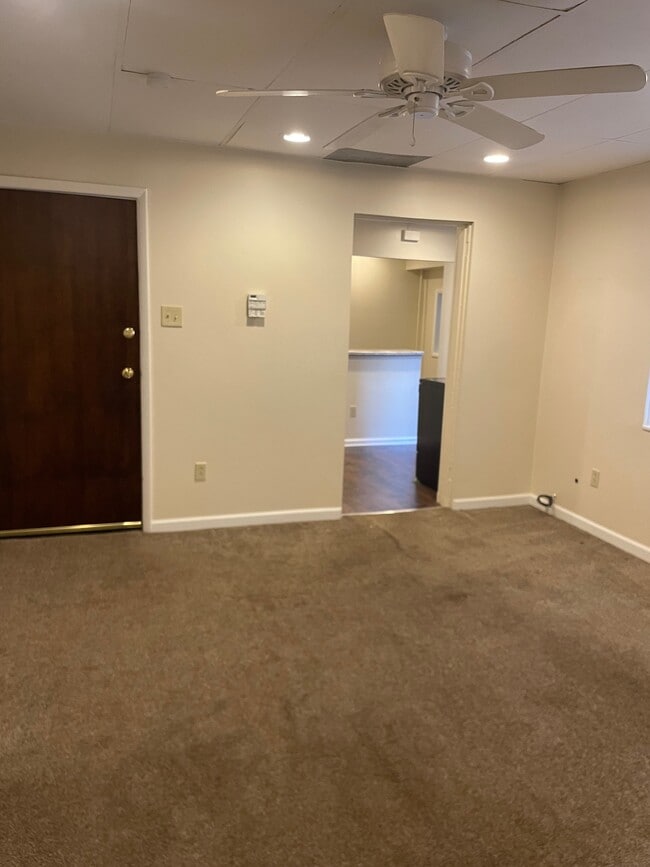 View of Living Room into Kitchen - 1602 Lowrie St Unit Apt. # 2
