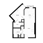 A6 floor plan Addison