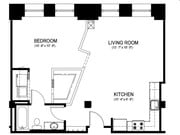 1BR/1BA
