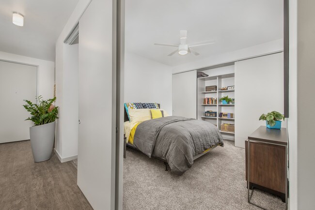 The bedrooms closets are huge