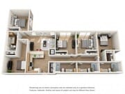 5 habitaciones, 4 baños