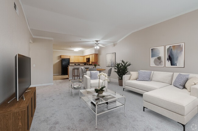 A view from livingroom to the kitchen - Oak Park