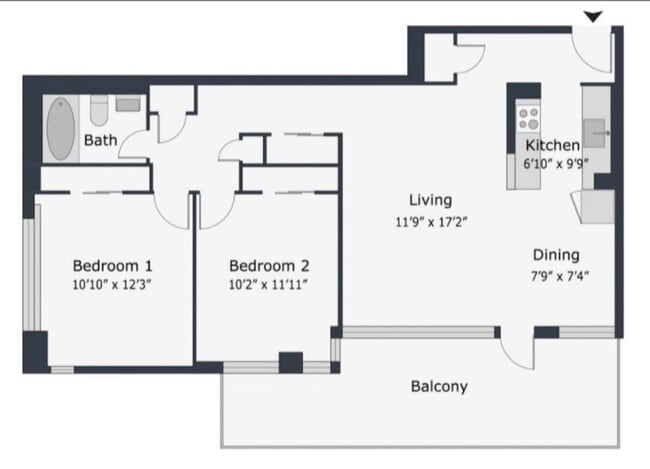 Photo - 365 Eglinton Ave E Unité 605