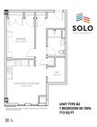 Apartamento de una habitación con estudio (B2)