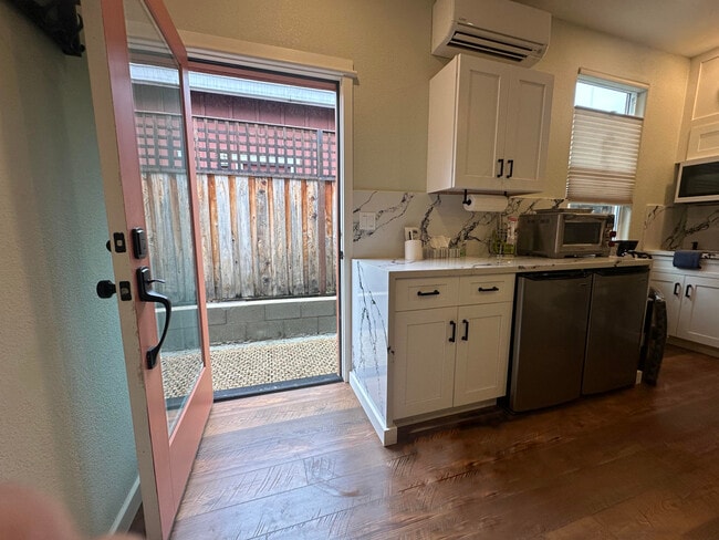 Studio Entrance from Inside - 2534 Napier Ct Unit Furnished Studio ADU