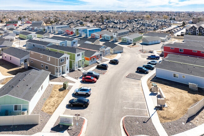 Aerial - Cottages at Chapel Heights