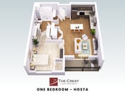 Hosta Floor Plan 3D