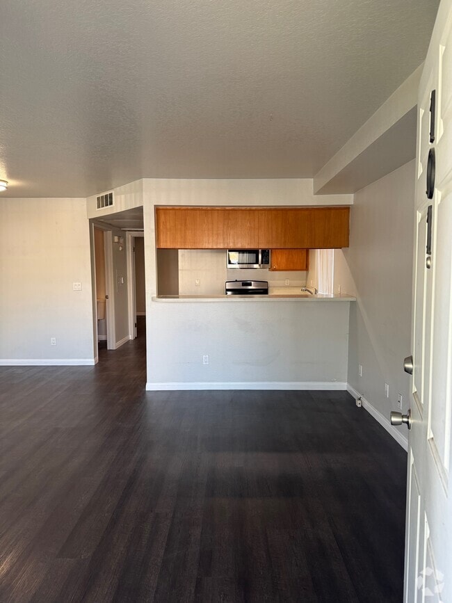 Living room to kitchen view - 5255 Riverton Ave Rental