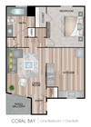 Coral Bay - 1 Bed 1 Bath