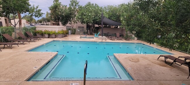 Swimming pool and spa - 1295 N Ash St Unit 921
