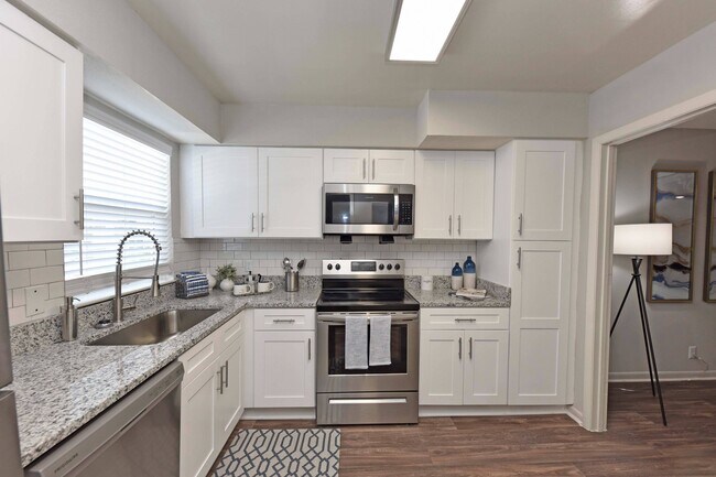 Kitchen with Granite Counters