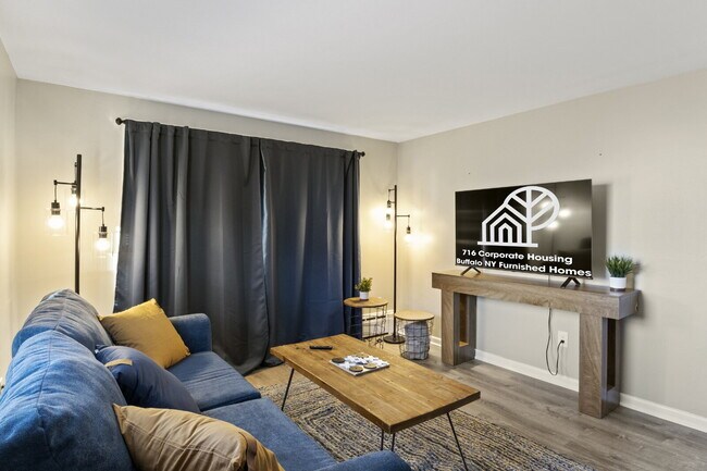Furnished 2-Bedroom Apartment Minutes from Highmark Stadium