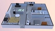 2BR/1BA