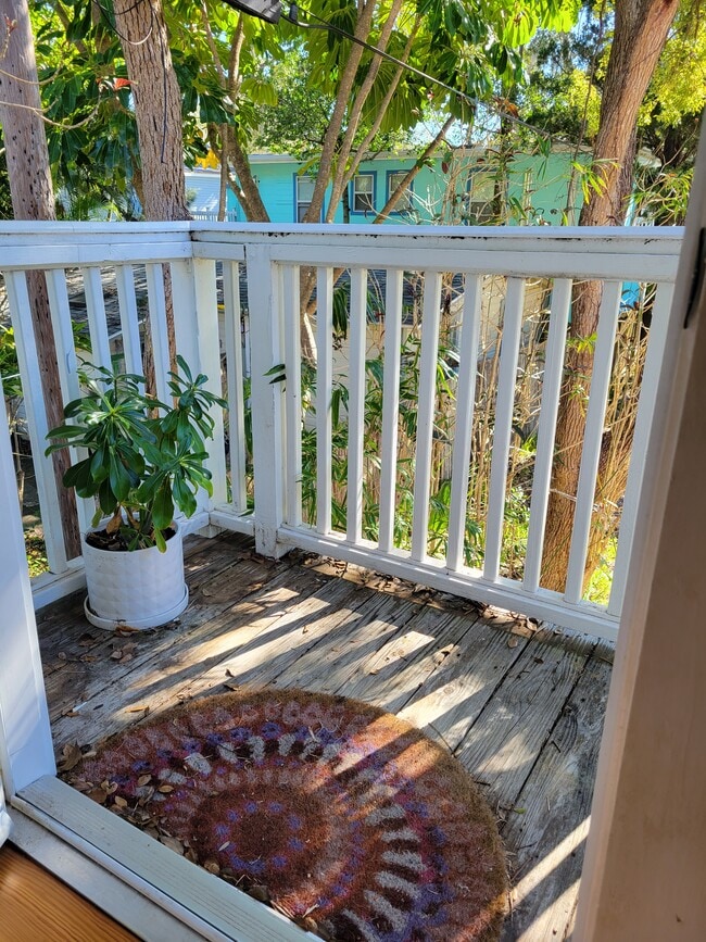Personal balcony - 701 Bay Ave Unit Carriage House at 611 Bay