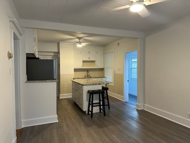 Open Concept Kitchen w/Island - 120 Cleveland Ave Unit 2nd & 3rd Floor Apartment
