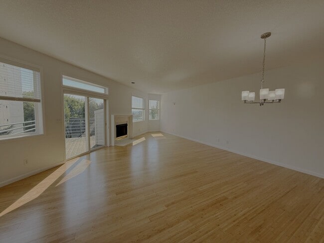 Photo - Filled With Natural Light! Updated SW Portland Townhome with City Views. New Interior Paint & Flo...