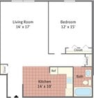 1BR/1BA