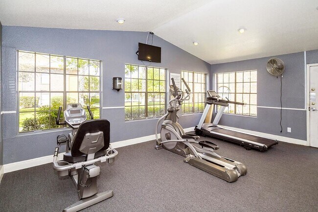 Renovated Fitness Room - Oaks of Westlakes Apartments