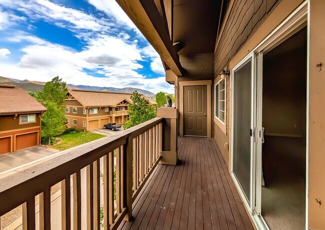 Terraza desde la sala de estar - 612 River View Drive Unidad 808