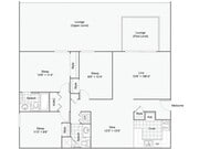 Valentino | 1261 Square Foot Three Bedroom