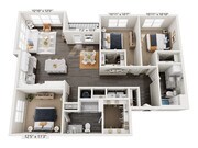 C2a floor plan Camellia at One Nexton