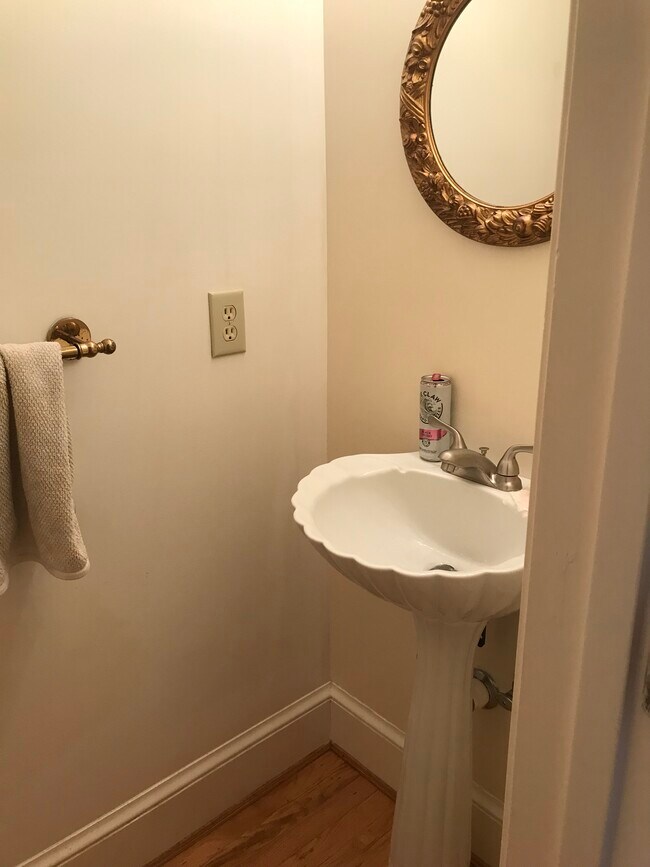 Half bath on main level - 1402 Foxhall Rd NW