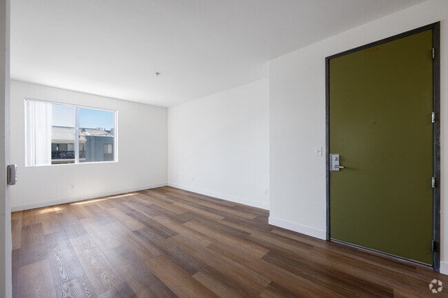 2BR, 2BA - 1040SF - Living Room - Northpoint Apartments at CSUN