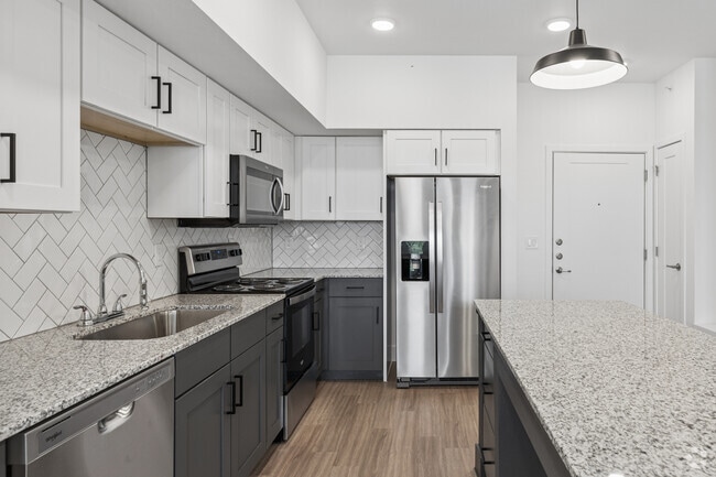 1BR, 1BA - 755SF - Kitchen - NorthPark Apartment Homes