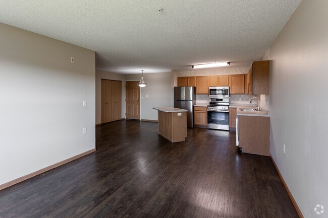 3BR, 1BA - 1,088SF - Living Room - Boulder Ridge Apartment Homes