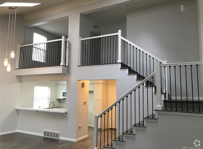 View of kitchen and loft - 919 S Granby Way Rental