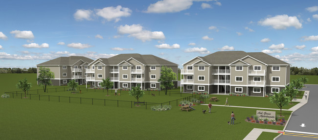 Ash Grove Artist's Rendering - Ash Grove Apartments