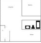 1BR/1BA