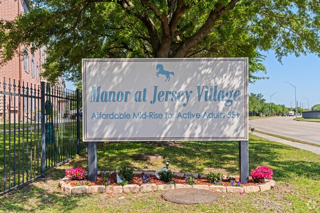 Letrero de propiedad - Manor at Jersey Village