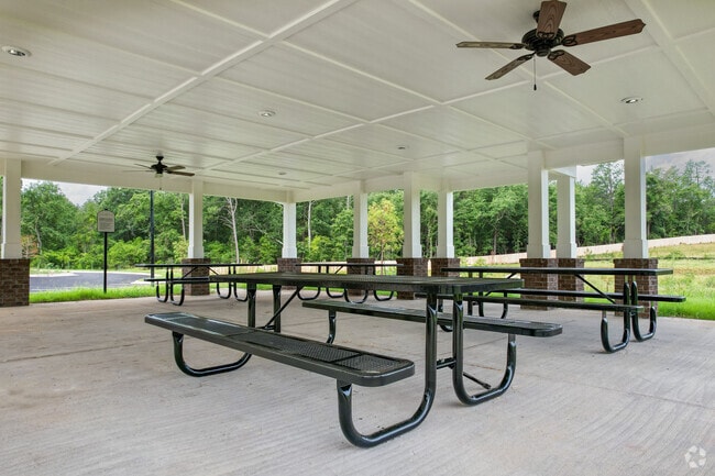 Outdoor Grilling Area Tables