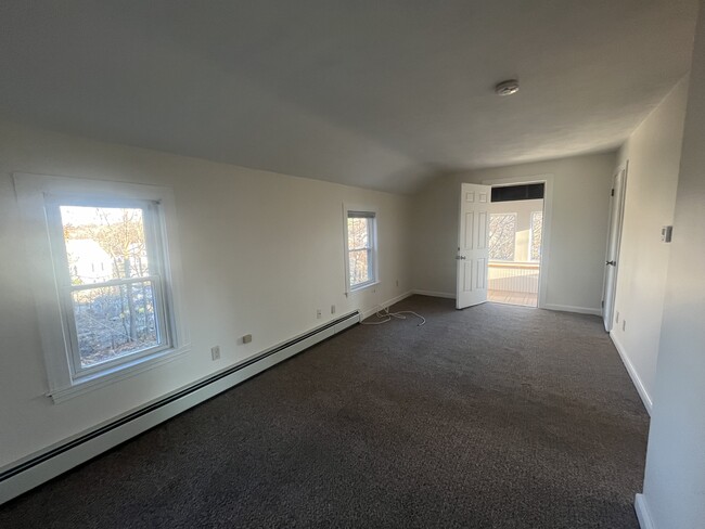 Large Living room - door to 3 Season porch - 33-2 Beaumont St Apartment Unit 2