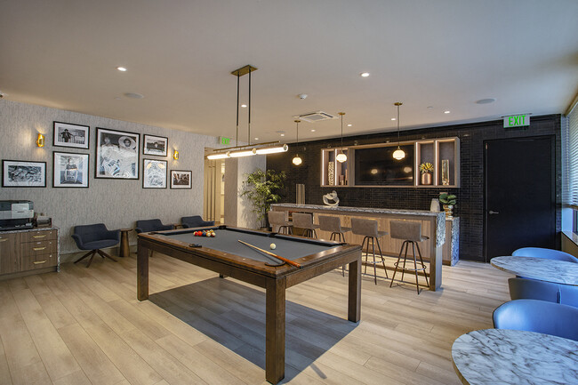 The new Club Lounge Bar and Billiards