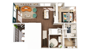 A2 floor plan The Boulevard a Broadstone Community