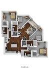 East Village D3 Floor Plan