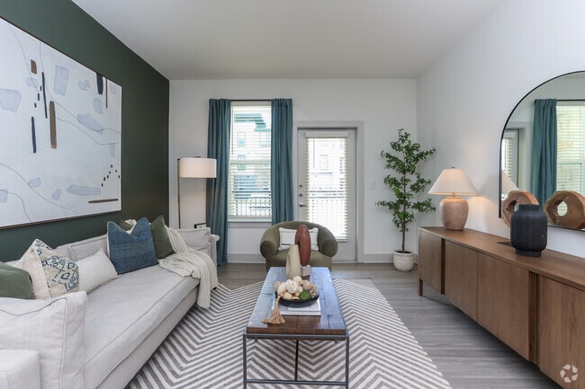 1BR, 1BA - A3 - Charlotte - Living Room