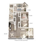 Shore: 3 Bed, 2 Bath | 1100 SF