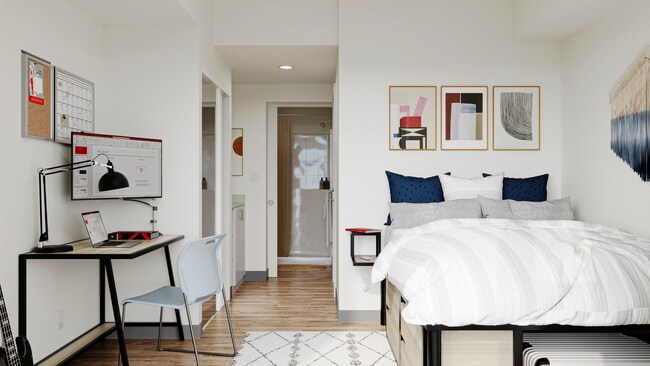 Bedroom - Parkway Lofts - Student Living