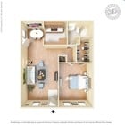 1BR/1BA