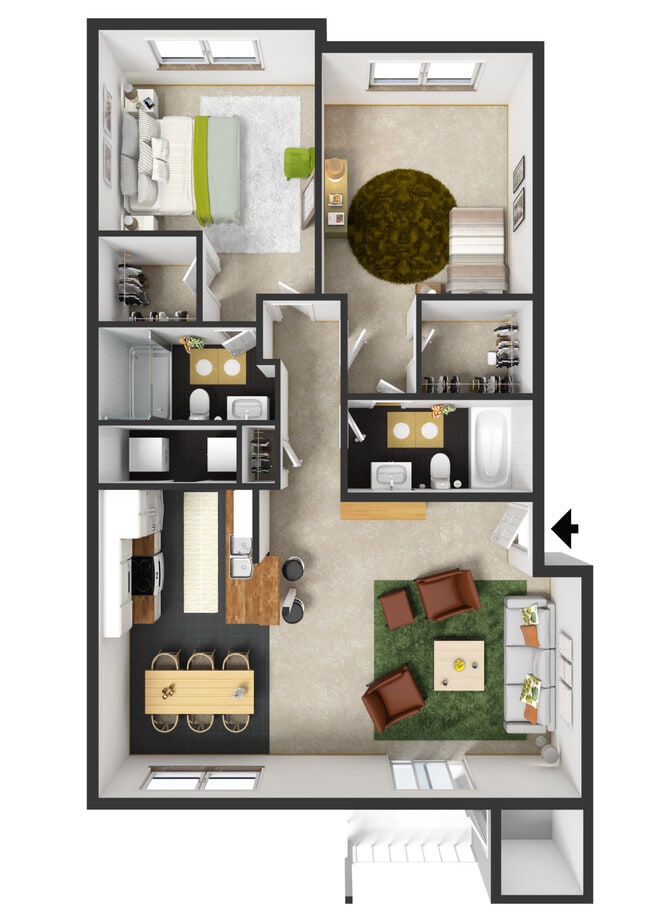 Photo - Commons at Hawthorn Village Apartments