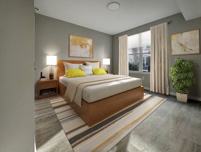 Main bedroom 1 bed apartment
