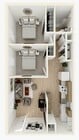 2-Bedroom Floor Plan