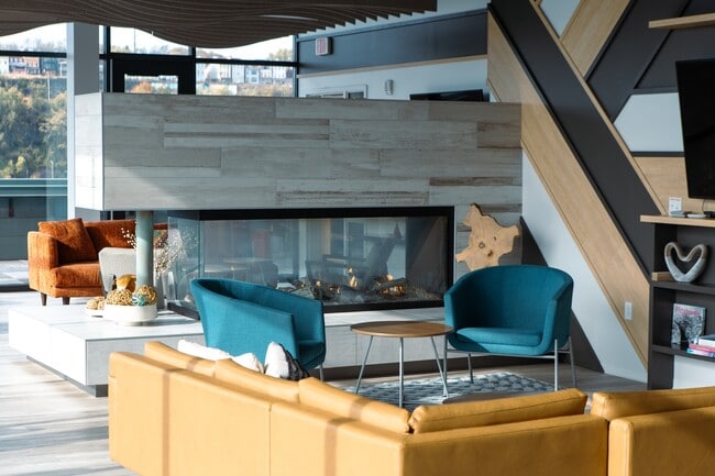 Crow's Nest Clubroom Fireplace
