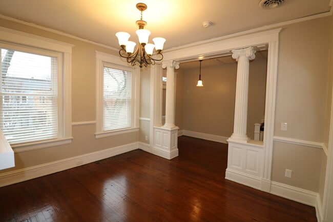 Living Room and small area for a desk - 2203 Floyd Ave Unit Apt A