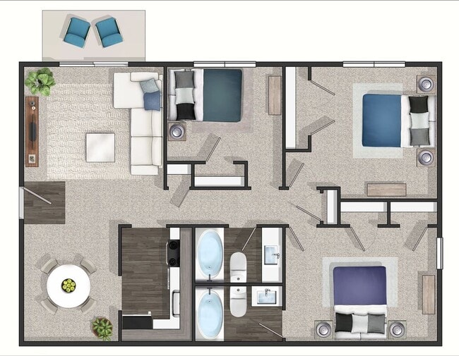 Photo - Barrel Oaks Apartments