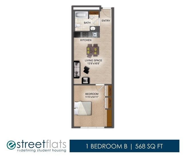Photo - E Street Flats - Student Housing