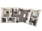 B5.0 | Two Beds, Two Baths